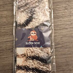 Sloth Sox Womens Thin Silly Socks Sloth Animal